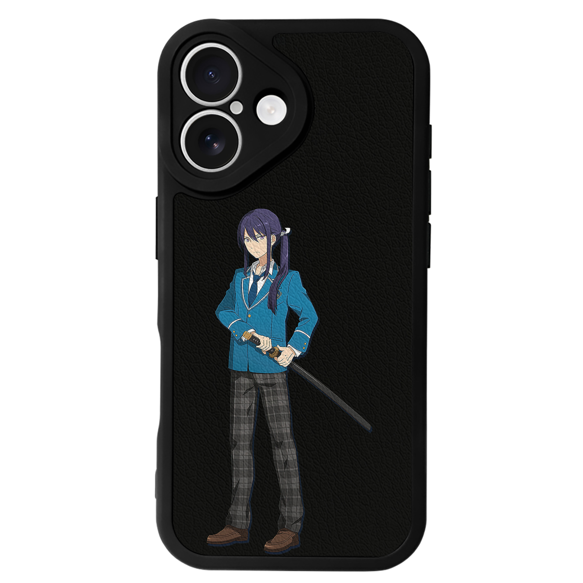 （画像用） あんさんぶるスターズ! Ensemble Stars 【iPhone 16シリーズ対応】シリコンスマホケース（レザー調） 材質：シリコン